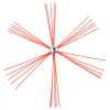 Chimney Sweep Kit, 39 ft Maximum Extendable Length Chimney Sweep, Chimneys Cleaning Kit with Bristle Replacements & Goggles